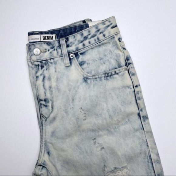 Lovers + Friends Distressed Boyfriend Fit Jeans - Picture 5 of 11